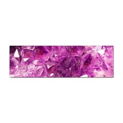 Amethyst Stone Of Healing Bumper Sticker by FunWithFibro