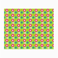 Cute Floral Pattern Glasses Cloth (small) by GardenOfOphir