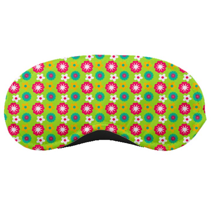 Cute Floral Pattern Sleeping Mask