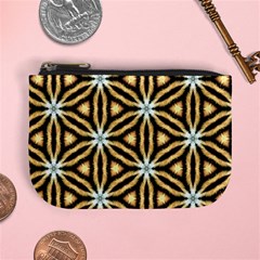 Faux Animal Print Pattern Coin Change Purse by GardenOfOphir