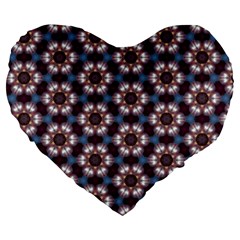 Cute Pretty Elegant Pattern 19  Premium Heart Shape Cushion by GardenOfOphir