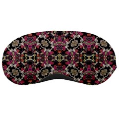 Floral Arabesque Print Sleeping Mask by dflcprints