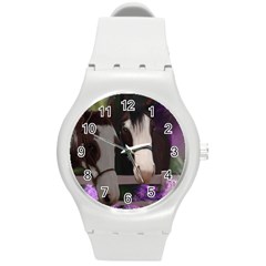 Two Horses Plastic Sport Watch (medium) by JulianneOsoske