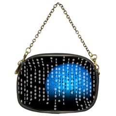 Binary Rain Chain Purse (one Side) by StuffOrSomething