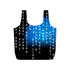 Binary Rain Reusable Bag (s) by StuffOrSomething