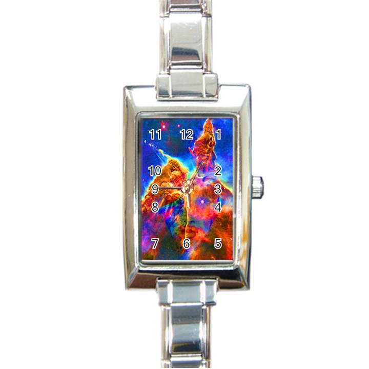 Cosmic Mind Rectangular Italian Charm Watch