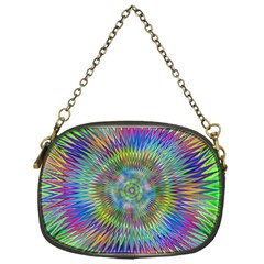 Hypnotic Star Burst Fractal Chain Purse (one Side) by StuffOrSomething