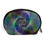 Psychedelic Spiral Accessory Pouch (Large) Front