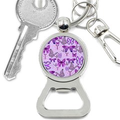 Purple Awareness Butterflies Bottle Opener Key Chain by FunWithFibro