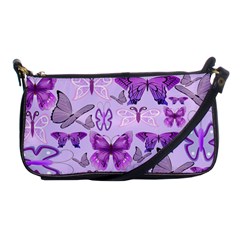 Purple Awareness Butterflies Evening Bag by FunWithFibro