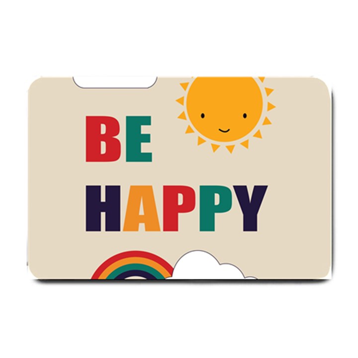 Be Happy Small Door Mat