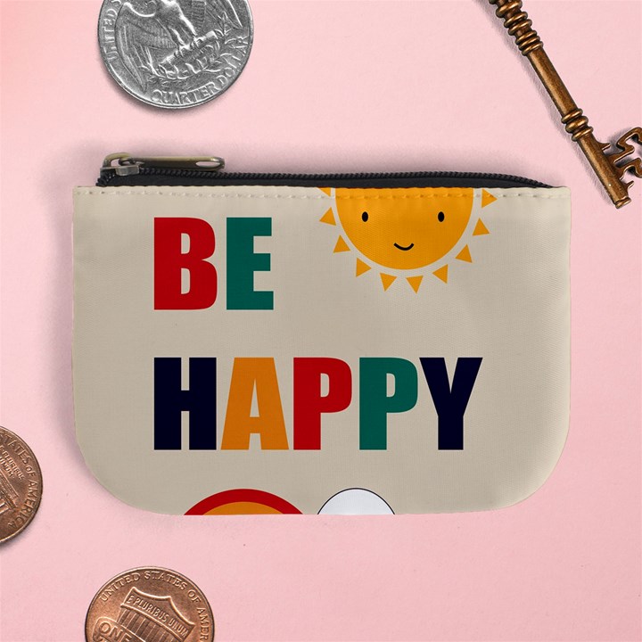 Be Happy Coin Change Purse