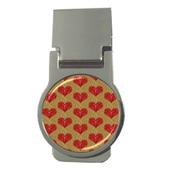 Sparkle Heart  Money Clip (round) by Kathrinlegg