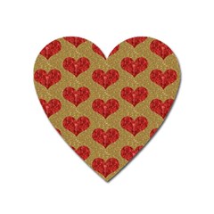 Sparkle Heart  Magnet (heart) by Kathrinlegg