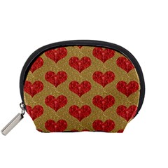 Sparkle Heart  Accessory Pouch (small) by Kathrinlegg