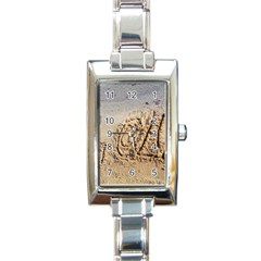 Lol Rectangular Italian Charm Watch by yoursparklingshop