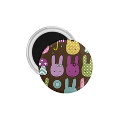 Bunny  1 75  Button Magnet by Kathrinlegg