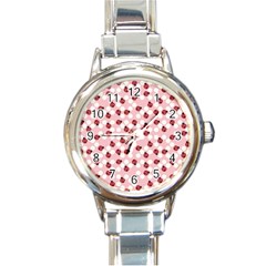 Spot The Ladybug Round Italian Charm Watch by Kathrinlegg