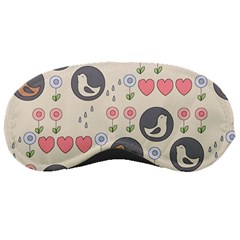 Love Birds Sleeping Mask by Kathrinlegg