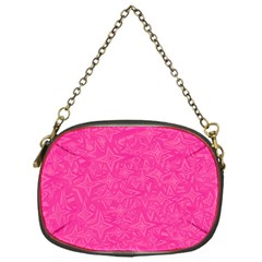 Abstract Stars In Hot Pink Chain Purse (one Side) by StuffOrSomething