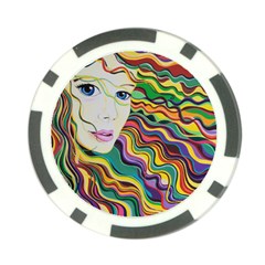 Inspirational Girl Poker Chip (10 Pack) by sjart