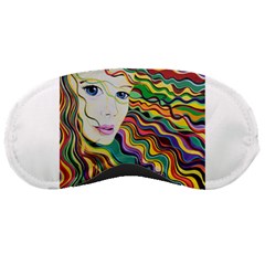 Inspirational Girl Sleeping Mask by sjart