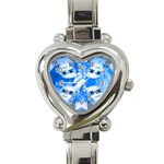 Skydivers Heart Italian Charm Watch  Front