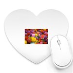 Flower Mouse Pad (Heart) Front