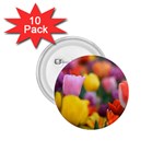 Flower 1.75  Button (10 pack) Front