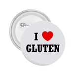 I heart gluten button Front