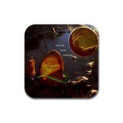 Follow Your Passion Drink Coasters 4 Pack (square) by lucia