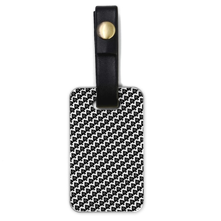 Hot Wife - Queen of Spades Motif Luggage Tag (One Side)