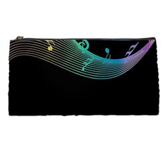 Musical Wave Pencil Case by urockshop