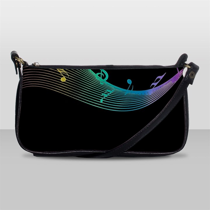 Musical Wave Evening Bag