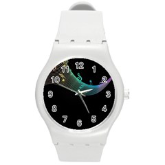 Musical Wave Plastic Sport Watch (medium) by urockshop