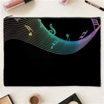 Musical Wave Cosmetic Bag (XXXL) Front