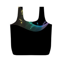 Musical Wave Reusable Bag (m) by urockshop