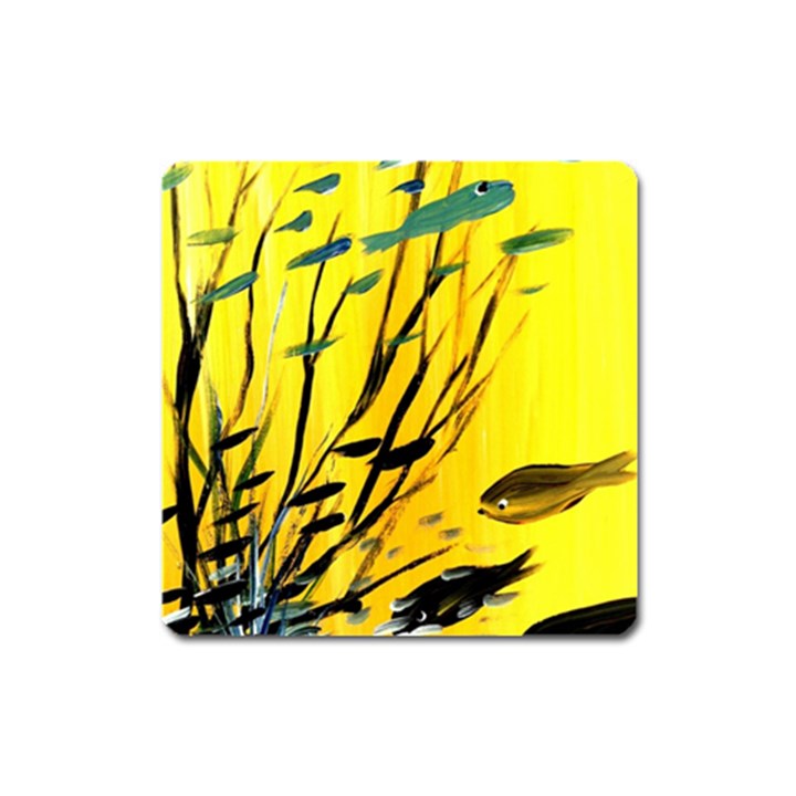 Yellow Dream Magnet (Square)