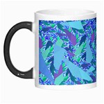 Blue Confetti Storm Morph Mug Left