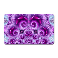 Purple Ecstasy Fractal Magnet (rectangular) by KirstenStar