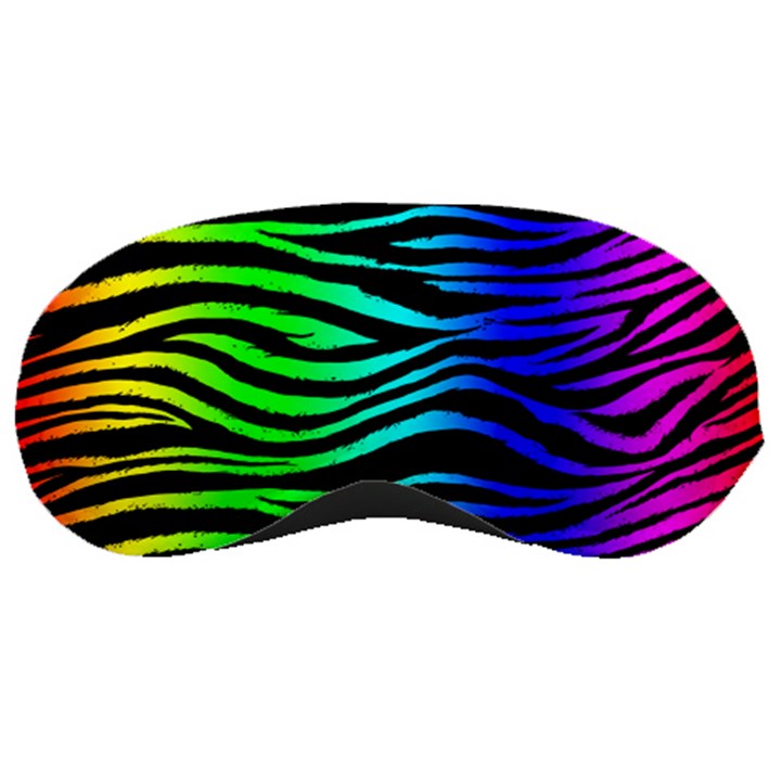 Rainbow Zebra Sleeping Mask