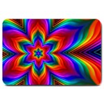 Rainbow Flower Large Door Mat 30 x20  Door Mat