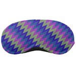 Diagonal chevron pattern Sleeping Mask Front