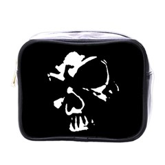 Gothic Skull Mini Travel Toiletry Bag (one Side) by ArtistRoseanneJones