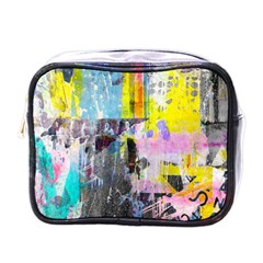 Graffiti Pop Mini Travel Toiletry Bag (one Side) by ArtistRoseanneJones