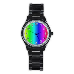 Crayon Box Sport Metal Watch (black) by Artists4God