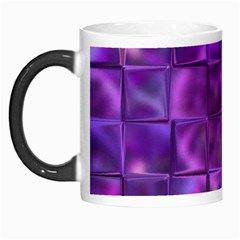 Purple Squares Morph Mug by KirstenStar