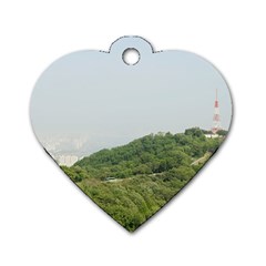 Seoul Dog Tag Heart (one Sided)  by anstey