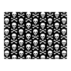 Skull And Crossbones Pattern Double Sided Flano Blanket (mini) by ArtistRoseanneJones