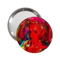 Mardi Gras Handbag Mirror (2 25 ) by icarusismartdesigns